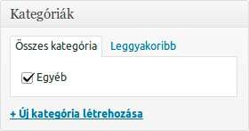 4.1.2.5. Kategóriák